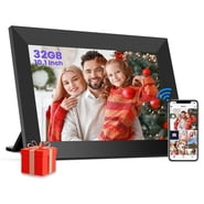 GIROOL WiFi Digital Picture Frame, Digital Photo Frame with 10.1" Smart IPS Touch Screen, Built-in 32GB Memory, Share Instant Photo from Anywhere, Supports Micro SD Card, Best Gift Choice