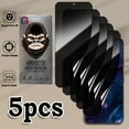 GIROUETTE [5 Packs] Privacy Screen Protector For Google Pixel 8/Pixel