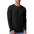 thumbnail image 1 of GIRUNS Men's CrewNeck Sweater Slim Fit Lightweight Long sleeve Sweatshirts Soft Casual Pullover Sweater For Men, 1 of 5