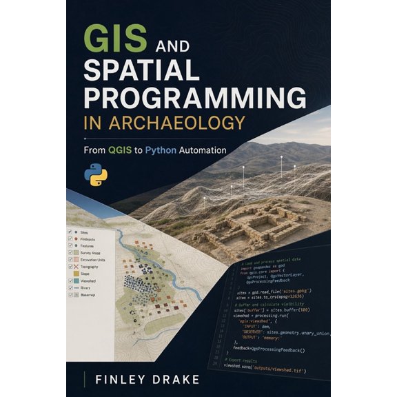 GIS and Spatial Programming in Archaeology: From QGIS to Python Automation, (Paperback)