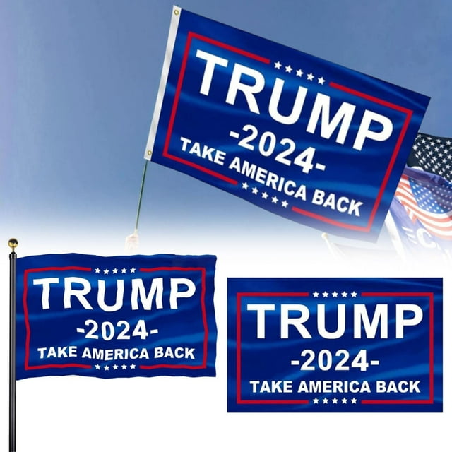 GIUHUIZ 2024 Flags 3x5 Outdoor USA Double 3 Ply Heavy Duty Take America