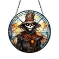 GIUHUIZ DIY Halloween Diamond Art Painting Hanging , Double Sided