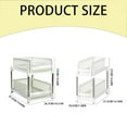GIUHUIZ Pull Out Organizer Kitchen Drawer Under Sink