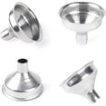 GIUHUIZ Stainless Steel Funnels For Miniature Bottles Oils DIY Lipbalms