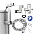GIUHUIZ Toilet Handheld Stainless Steel Bidet Spray Shower Sprayer