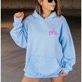 thumbnail image 1 of GIVE ME LITTLE LOVE Graphic Unisex Fleece Hooded Sweatshirt, 1 of 10