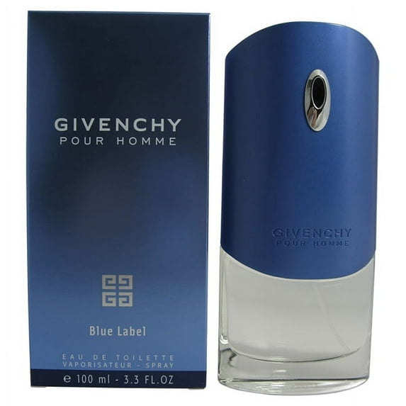 GIVENCHY POUR HOMME BLUE LABEL * Givenchy 3.3 oz / 100 ml EDT Men Cologne Spray