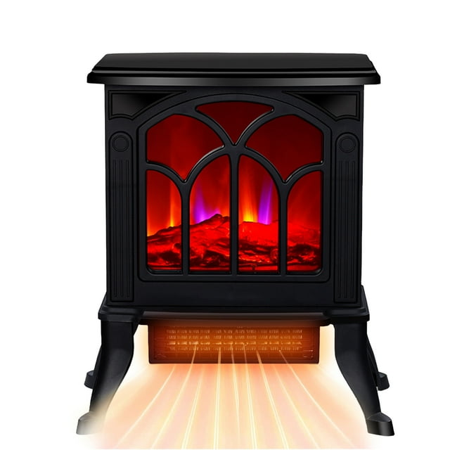 GIVIMO Electric Fireplace Stoves with 3D Realistic Flame Effect 1500W