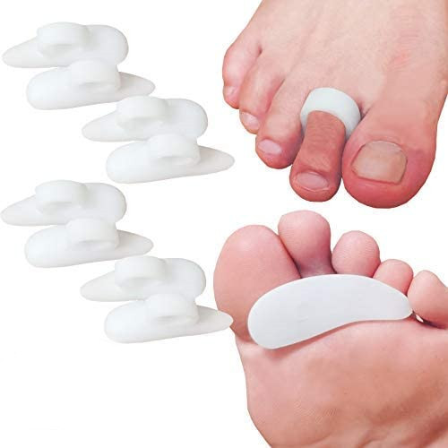 GIXUSIL 8 Pack Hammer Toe Cushion Hammer Toe Gel Pads Corrector
