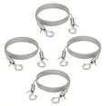 thumbnail image 1 of GIXUSIL Adjustable Billboards Hanging Wire Kit, Heavy Duty Art Frame Hanging 6.5ft Stainless Steel Wire Supports Up to 100lbs for Hanging Light Lamp Artwork Lamps Basket Signs, 4 Pcs, 1 of 7