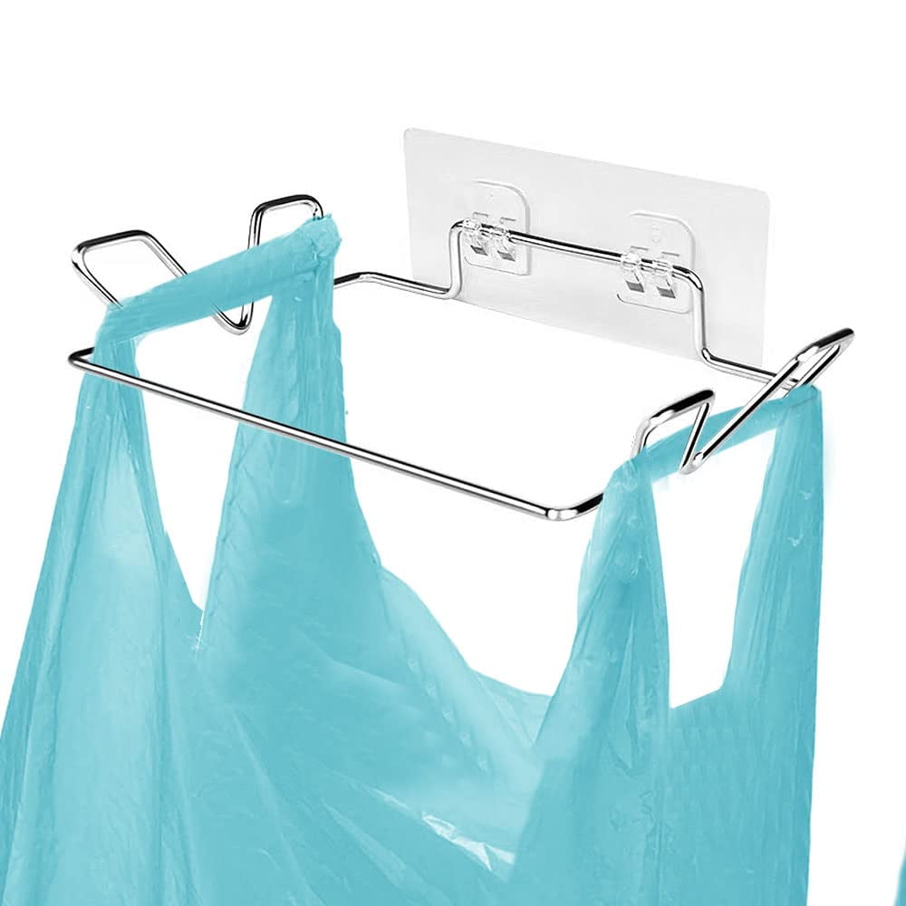 GIXUSIL Large Stainless Steel Trash Bag Holder for Kitchen