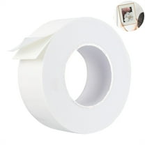 GIXUSIL Removable Mounting Tape,Double Sided Adhesive Tape,1 Roll Picutre Hanging Strips,9.8ft Heavy Duty Thick Foam Tape,Weatherproof Seal Strips,for Home Office Decor (50mm)