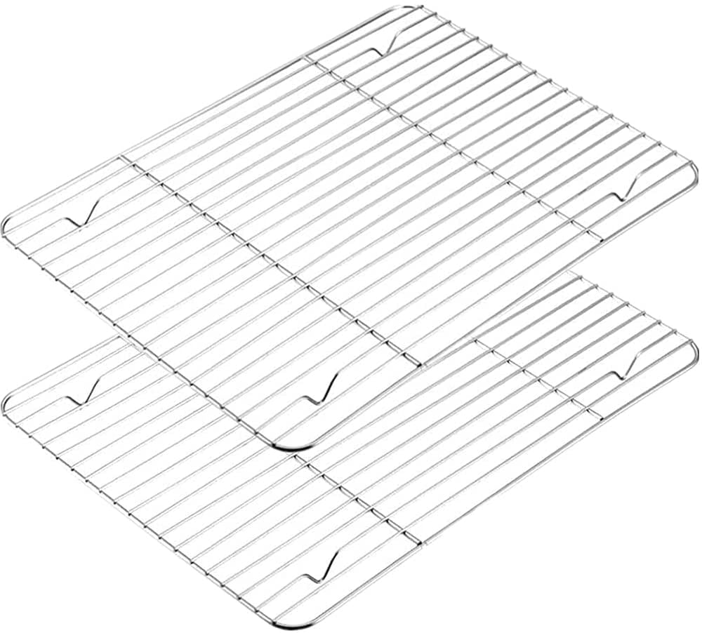 GIXUSIL Stainless Steel Baking Rack Oven Safe Cooling Rack, Size 8.6 x