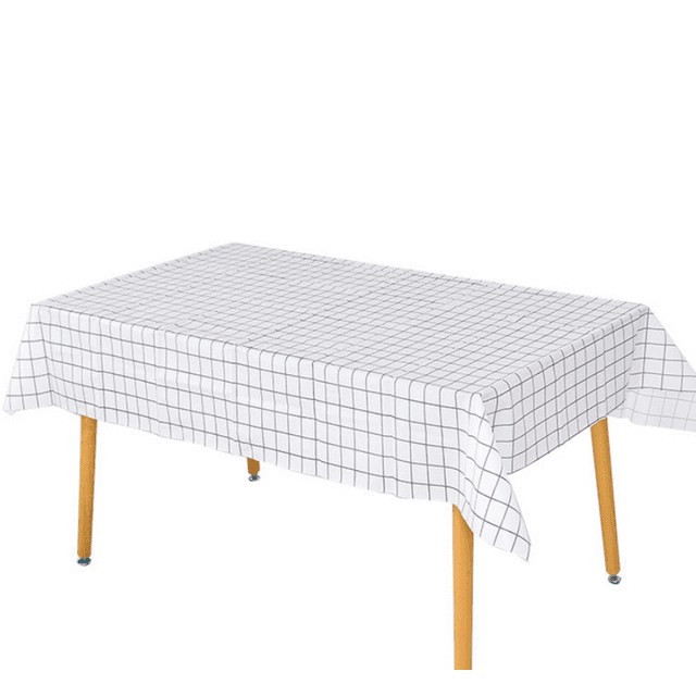 GIXUSIL Vinyl Tablecloth for Picnic Camping Outdoor, 100 Waterproof