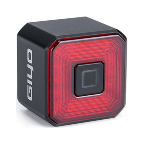 GIYO Bicycle Intelligent Brake Tail Lamp USB Chargings High Light Tail Lamp Cycling Warning Light Mountain Bike Road Bike Riding Equipment Waterproof Bicycle Lamp