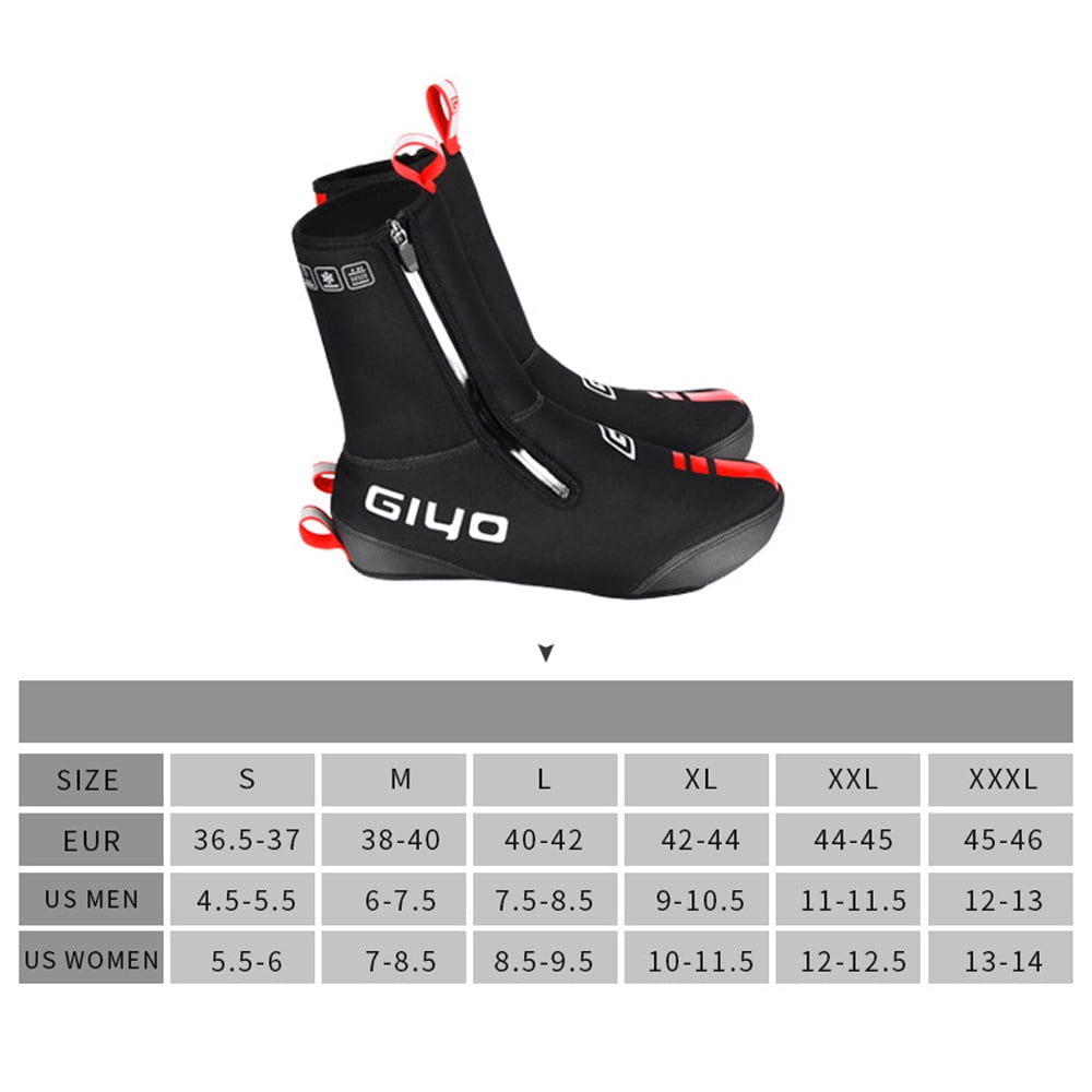 GIYO Cycling Overshoes,Covers Waterproof Windproof Bike Winter Covers