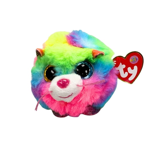 Ty Puffies (Beanie Balls) - Gizmo the Cat  - Stuffed Animal