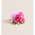 thumbnail image 1 of GIfts By Gail Hot Pink Spray Rose Corsage-Lavender Bow - "Lavender Ribbon", 1 of 1