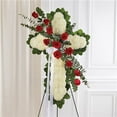 thumbnail image 1 of GIfts By Gail Peace & Prayers™ Standing Cross- Red & White, 1 of 1