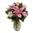thumbnail image 1 of GIfts By Gail Pink Rose Petal & Lily Surprise - Medium, 1 of 1