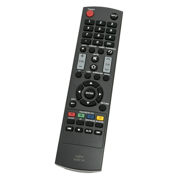 GJ221-R Replaced Remote Control for Sharp TV LC65LE643U LC-55LE643U LC55LE643U LC-65LE643U
