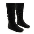 thumbnail image 1 of GJPBGK Women’s Boots Knee High Slouch Boots with Side Zipper Comfortable Pull-On Flat Fall & Winter Fashion Boots, 1 of 8