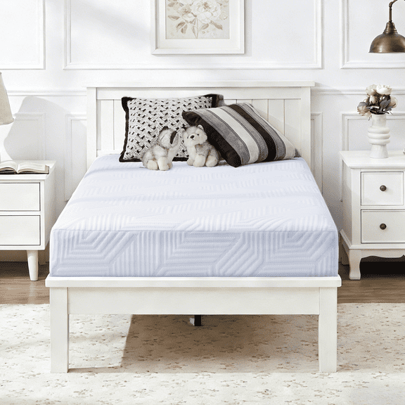 GJQ 5" Twin Size Memory Foam Mattress,Medium,Comfort, All Ages, Perfect for a Bedroom, in a Box
