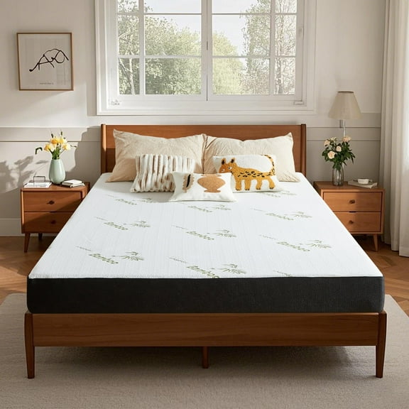 GJQ 5 inch Memory Foam Mattress, Queen, in a Box,Cool Sleep,Pressure Relief, Adult