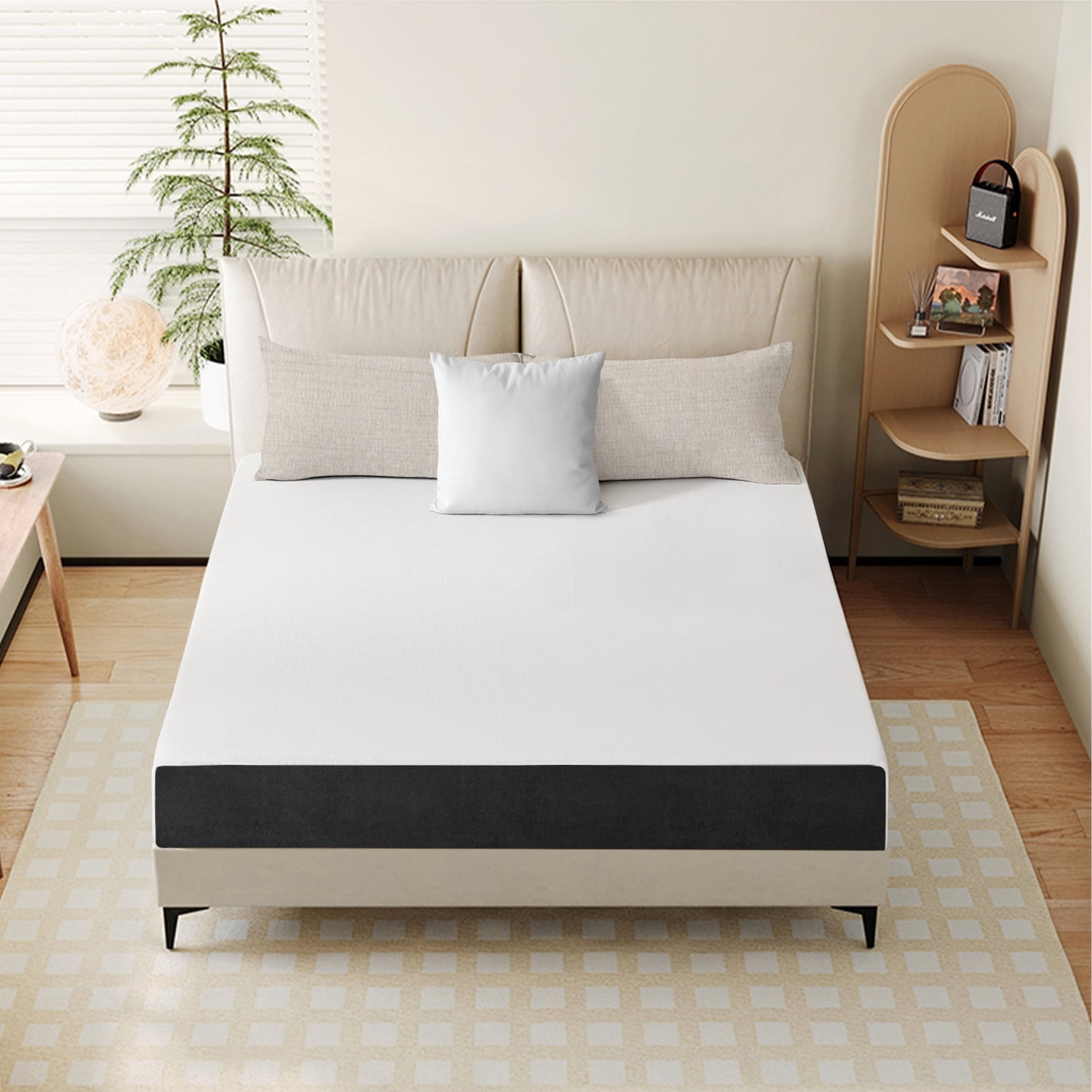 GJQ Mattress Full Size,Medium Firm Mattress,6 Inch Memory Foam,in a Box