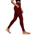 thumbnail image 1 of GJSYRH Women High Waist Workout Leggings with Pockets Comfortable Stretchy Athletic Running Yoga Pants for Women L, 1 of 5