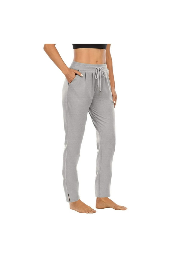 Womens Buttery Soft Yoga Leggings High Waist Wide Leg Yoga Pants with Pockets for Women Lace Trim Sports Fitness Activewear Comfort Stretch