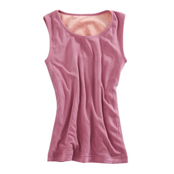 GJSYRH Womens Cotton Thermal Lined Underwear Tops Cami Tank Top Vest