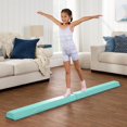 thumbnail image 1 of GJWL 8ft Folding Medium-Density Foam Floor Balance Beam for Gymnastic and Tumbling, 1 of 8