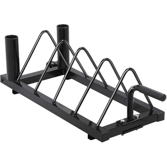 GJWL Dumbbell Barbell Weight Lifting Rack Stand Only Fitness Multilevel Horizontal Storage Mental Organizer for Home Gym
