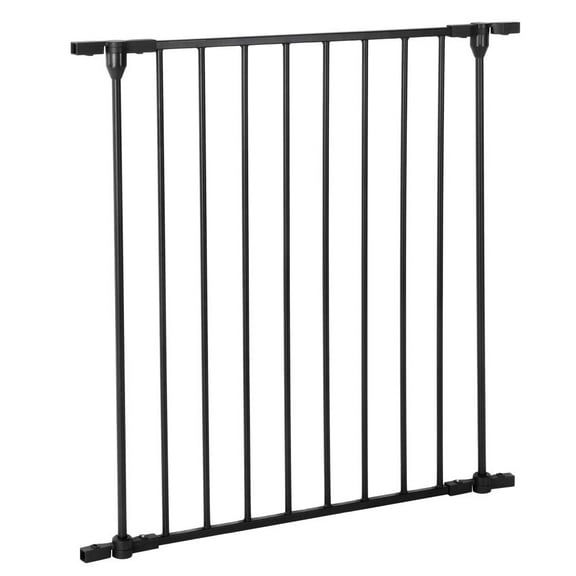 GJWL Tall Gate One-Panel Extension, Black