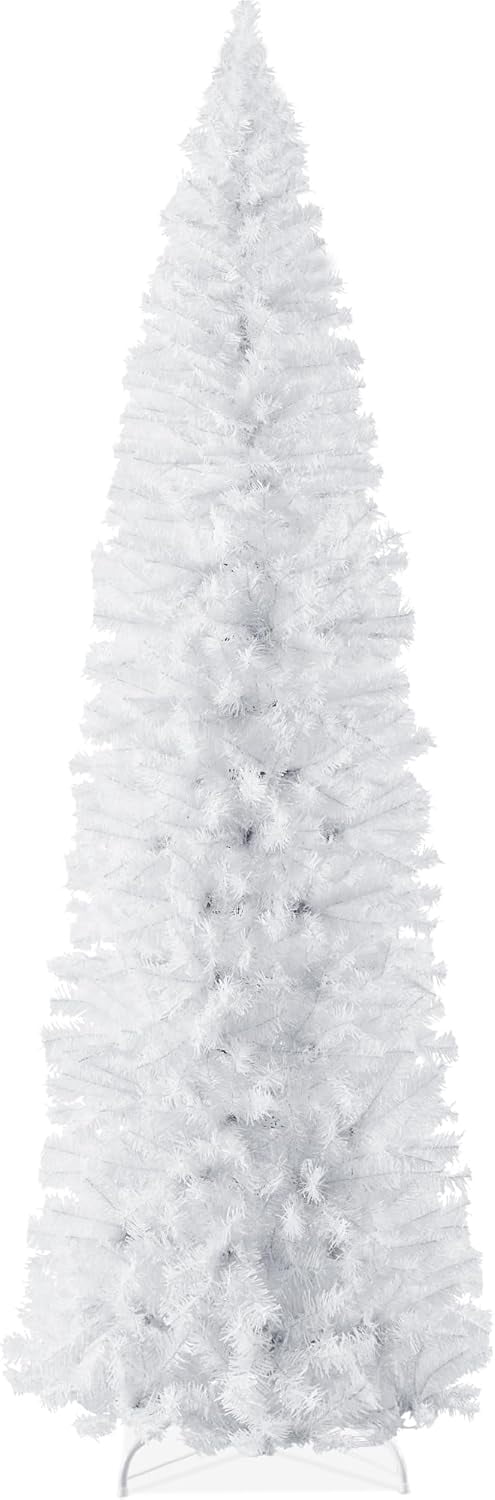 White Pencil Christmas Treesnull