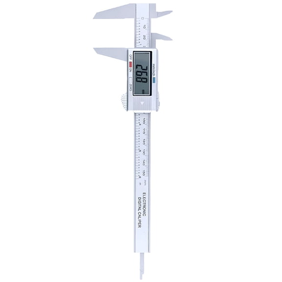 GJX 0-150mm Electronic Digital Caliper Slider Caliper with Digital Display Electronic Ruler (Silver)