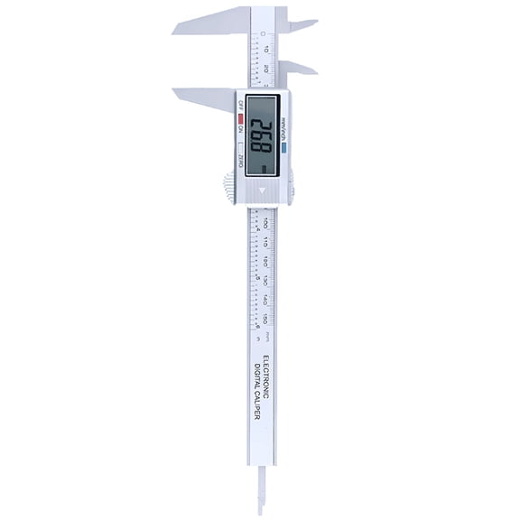 GJX 0-150mm Electronic Digital Caliper Slider Caliper with Digital Display Electronic Ruler (Silver)