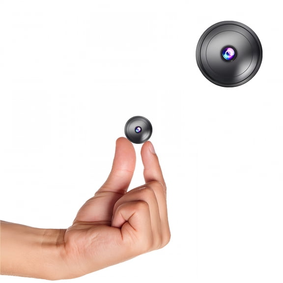 GJX 0.9 Inch Hidden Camera with Audio/Video Mini Small Spy Cameras Home Indoor Use Cam Night Vision Motion Detection Baby Monitor Wireless Outdoor Nanny Wifi Security Secret