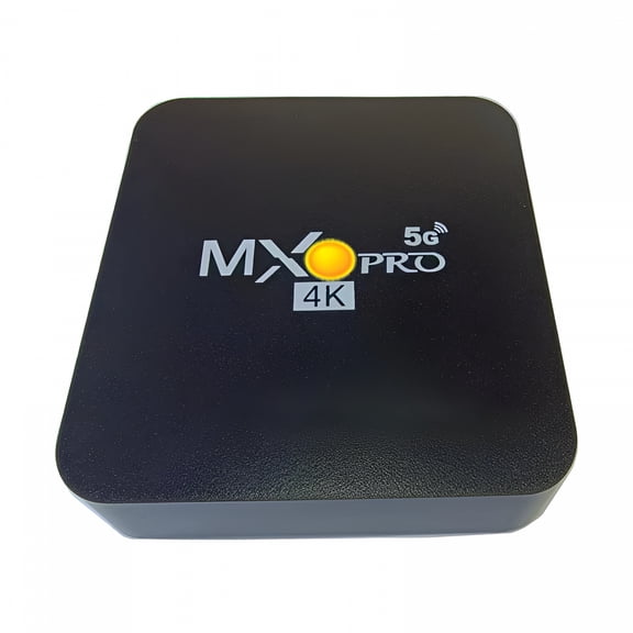 GJX 1+8GB Android 11.1 WiFi 2.4G TV Box 4K HD Set-Top Box (Black)