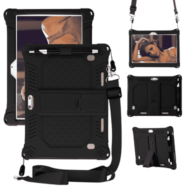 GJX 10.1 Inch android Tablet Case Silicone Material 10 Inch Tablet Case Universal Fit 10.1In 10.1 Inch Tablet Case Red