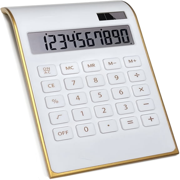 GJX 10-Digit Desktop Calculator for Office,Home