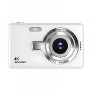 GJX 1080P HD Digital Camera, 48MP, Black with 2.4" LCD Screen