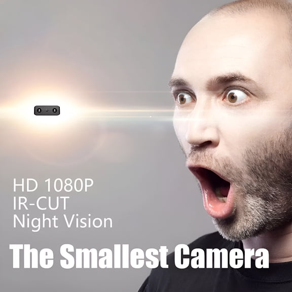 GJX 1080P HD Small Mini Camera Motion Detection IR-CUT Night Vision Home Camcorder