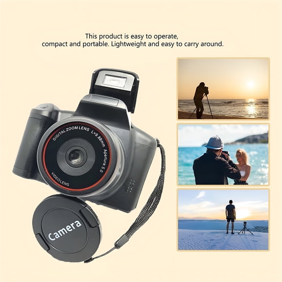 GJX 1080P HD Video Camera Camcorder Handheld Digital Camera 16X Digital Video Camcorders Cameras Gifts for Dad