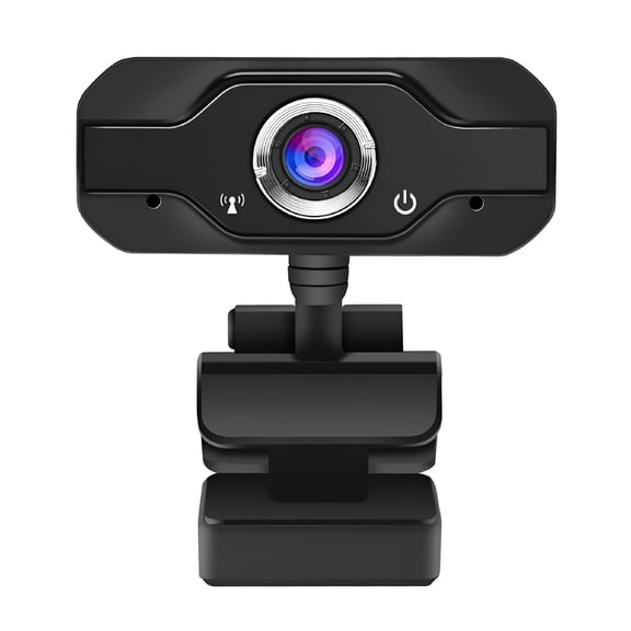 GJX 1080P HD Webcam with Microphone, USB Plug and Play Computer Camera for PC Laptop, Adjustable Video Conferencing Cam for Streaming, Online Meetings, Remote Work, Gaming, and Video Recording