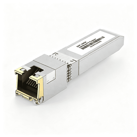 GJX 10Gb Sfp+ to Rj-45 Module Transceiver 98Ft (30M), 10 Gigabit Sfp+ Copper Ethernet Cat6A Transceivers Compatible with 5Gb/ 2.5Gb/ 1Gb, Not Compatible with Brand Hp, Dell, Aruba, H3C [1-Pack]