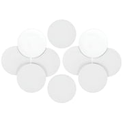 GJX 10PCS NFC Tag Sticker Blank Contactless Round IC Smart White