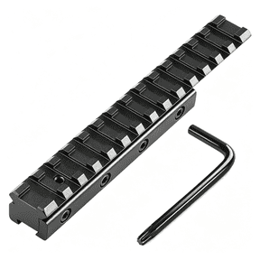 GJX 11Mm Dovetail to 21Mm Build-In Locking Screws Picatinny Rail Low Profile Scope Mount Converter Base 3/8" to 7/8" Converter Durable Dovetail to Picatinny Adapter