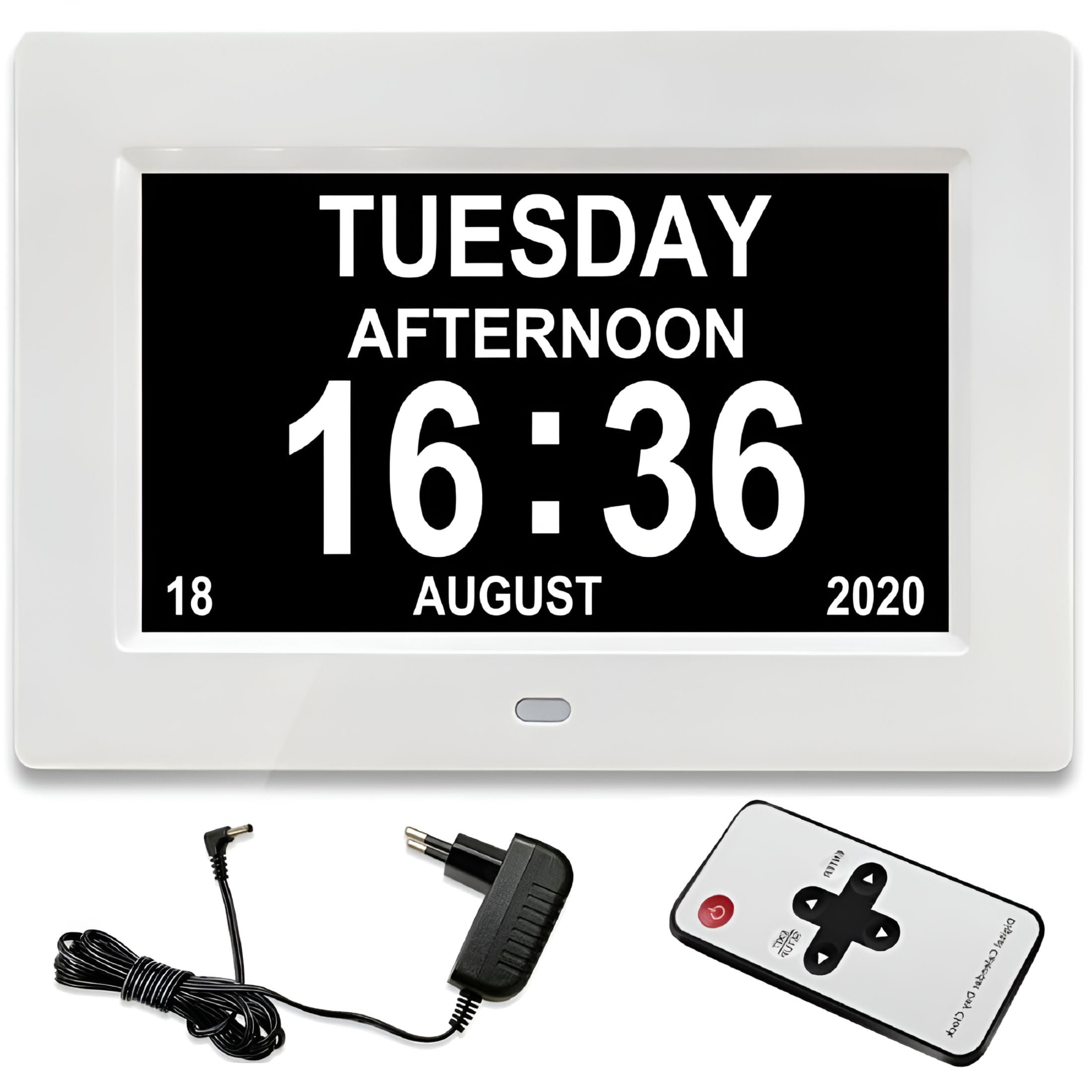 Led Reminder GJX 12 Alarms Digital LED Calendar Clock with four displaying modes ...
